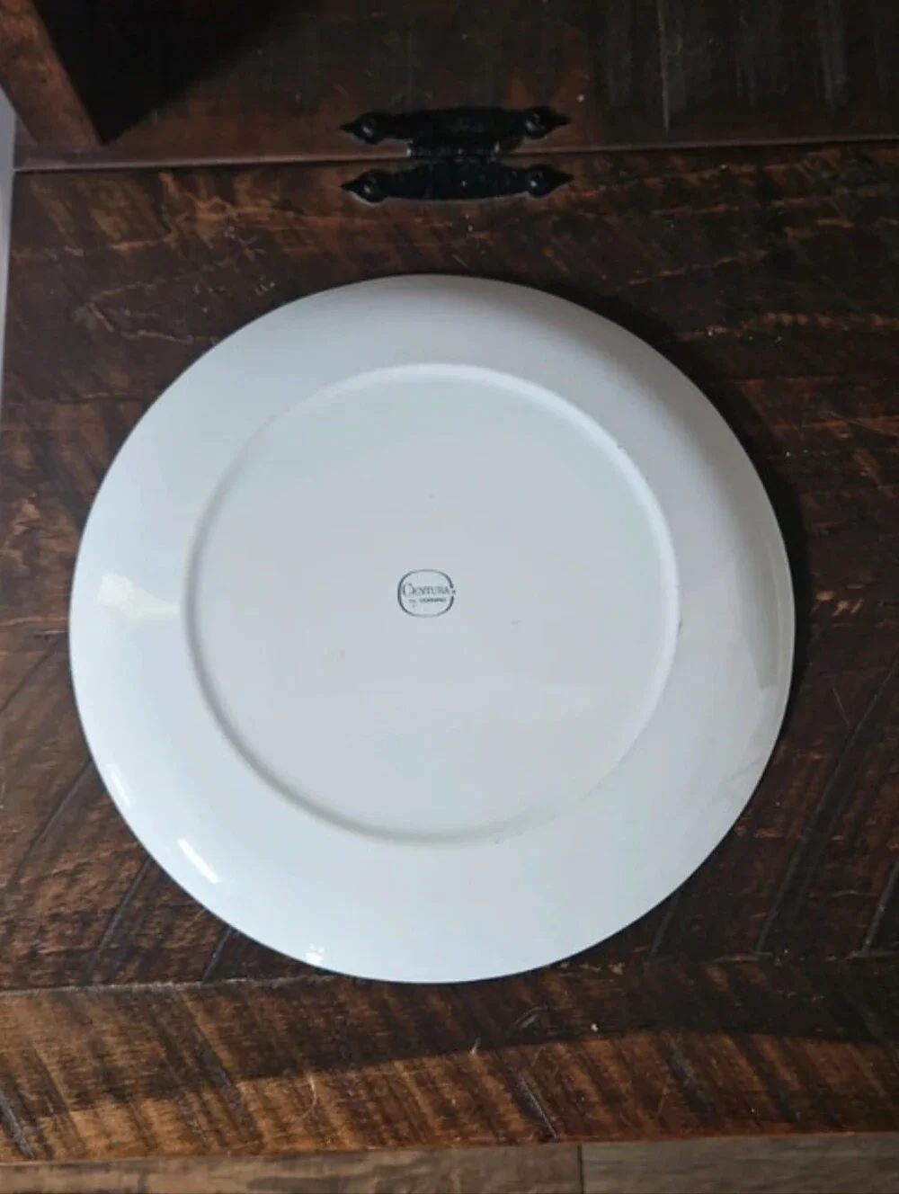 Two Vintage Corning Blue Corn Flower Plates
